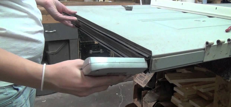 damaged steel door repair Delano